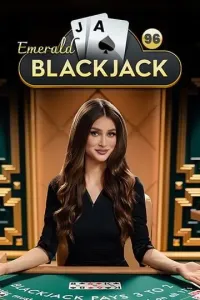 emerald blackjack 13 game logo