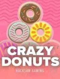 crazy donuts slot logo