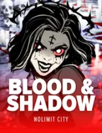blood and shadow slot logo