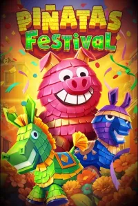 the pinatas fiestival slot logo
